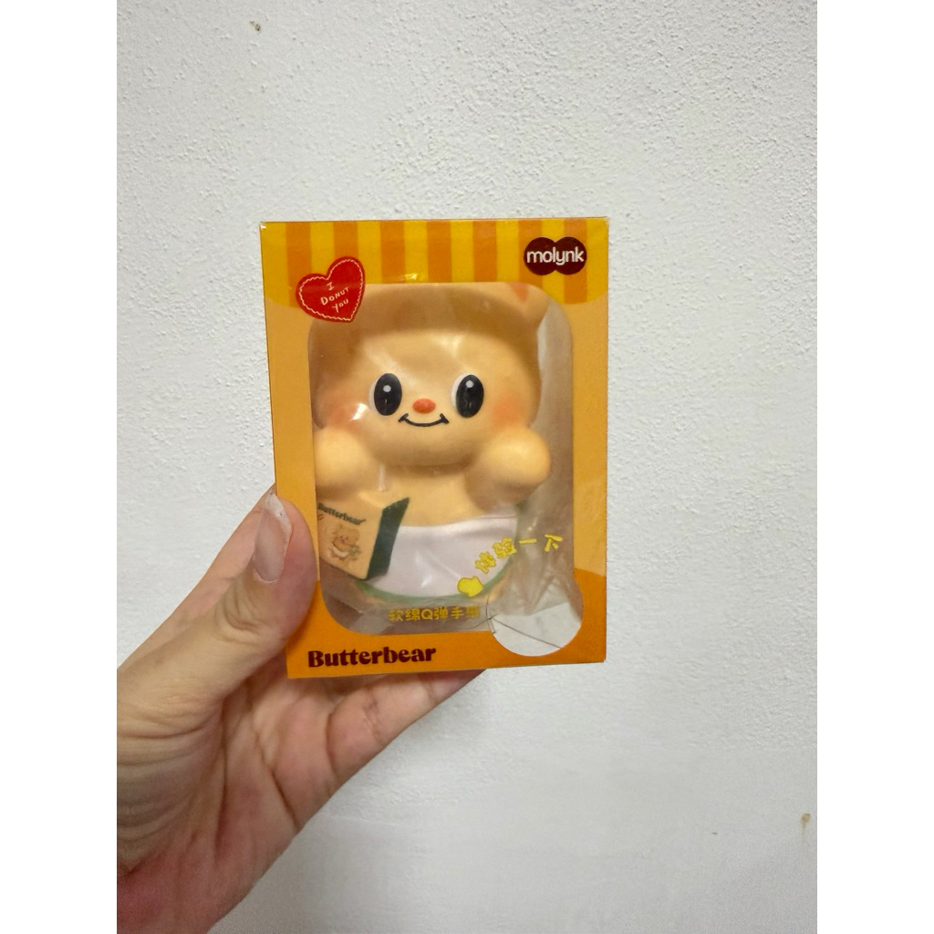 📍สกุชชี่ งานแบรนด์ Molynk หมีเนย butterbear 11 cm📍