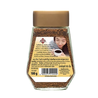 [แพ็ค 2] Bon Aroma Gold บอน อโรมา โกลด์ กาแฟพันธุ์อราบิก้าชั้นดี 100 ก.