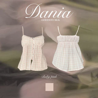 Gooddsy.bkk | Dania เสื้อสายเดี่ยวซีทรูแต่งลูกไม้ เสื้อสายเดี่ยวแต่งลูกไม้ เสื้อสายเดี่ยว