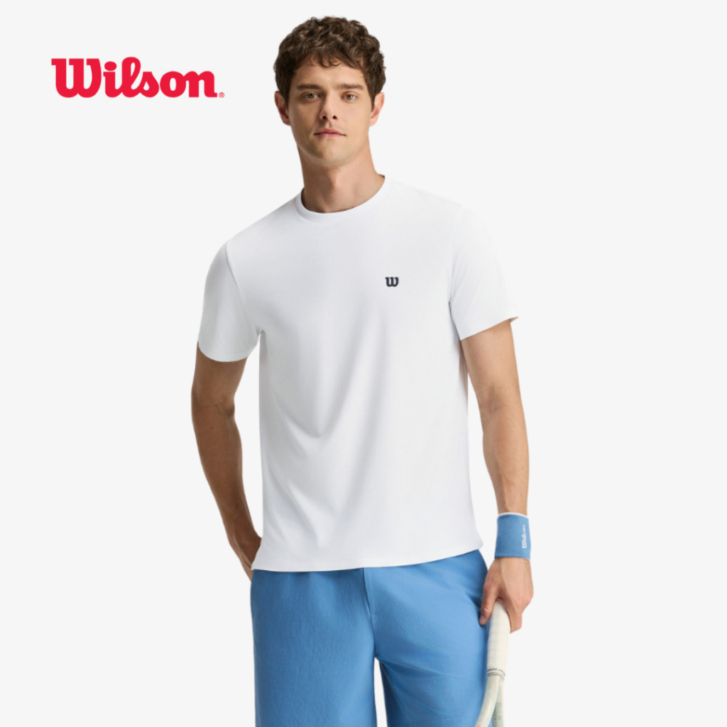WILSON DAILY TRAINER SS TEE เสื้อยืดผู้ชาย WN00140W001001 OFFICIAL STORE