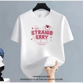 เสื้อยืดแขนสั้นคอกลม ผ้านุ่มระบายอากาศดี ทรงปล่อย ใส่ได้ทุกเพศ ราคาพิเศษ ลดสุดๆ