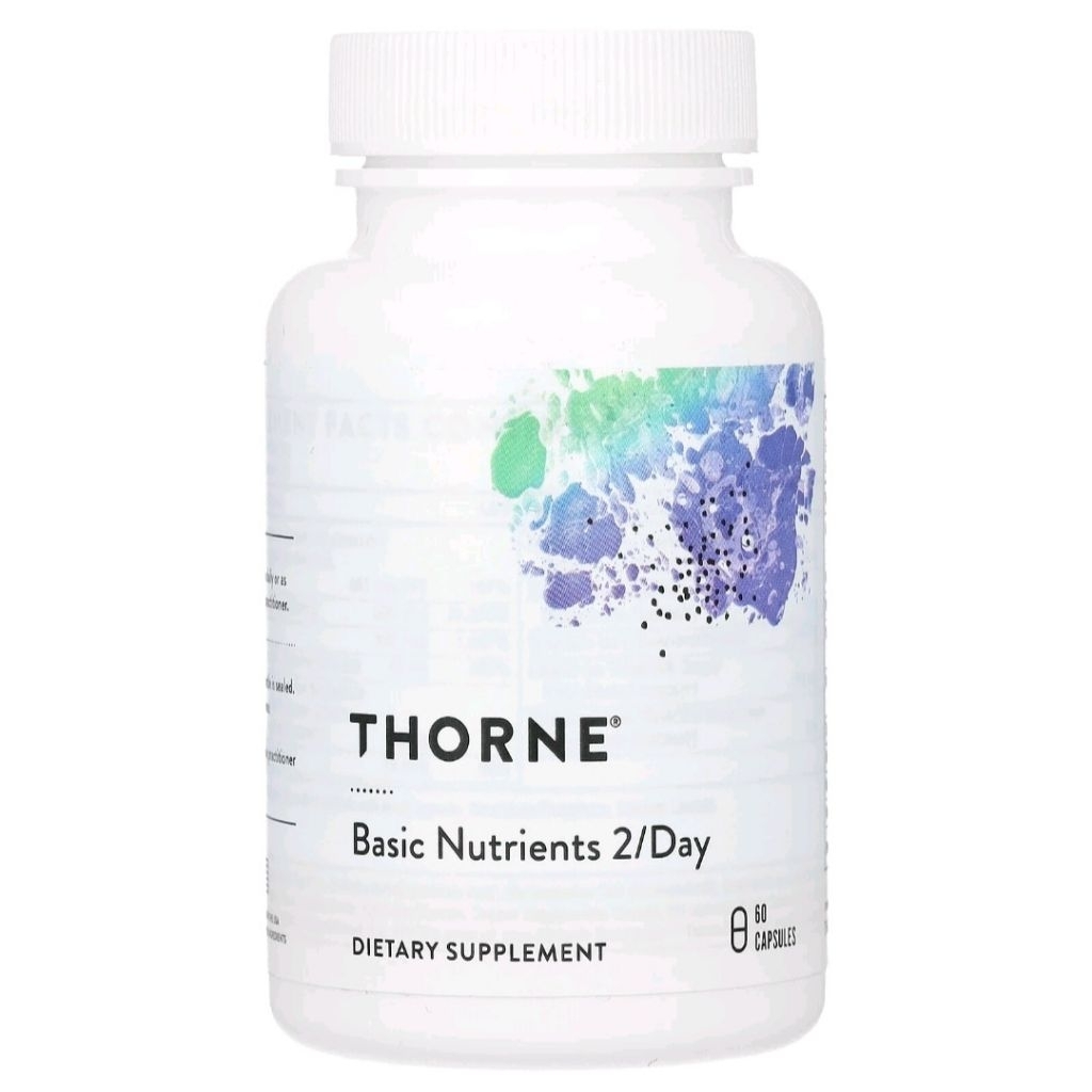 Thorne, Basic Nutrients 2/Day, 60 Capsules