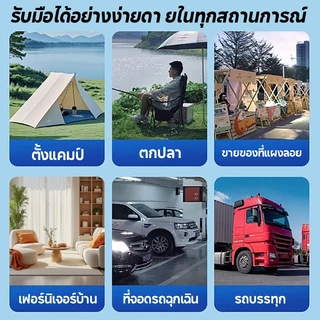 KONIG พัดลมโซล่าเซลล์ 12-16 นิ้ว แบตเตอรี่ในตัว ใช้งานกับไฟฟ้าได้