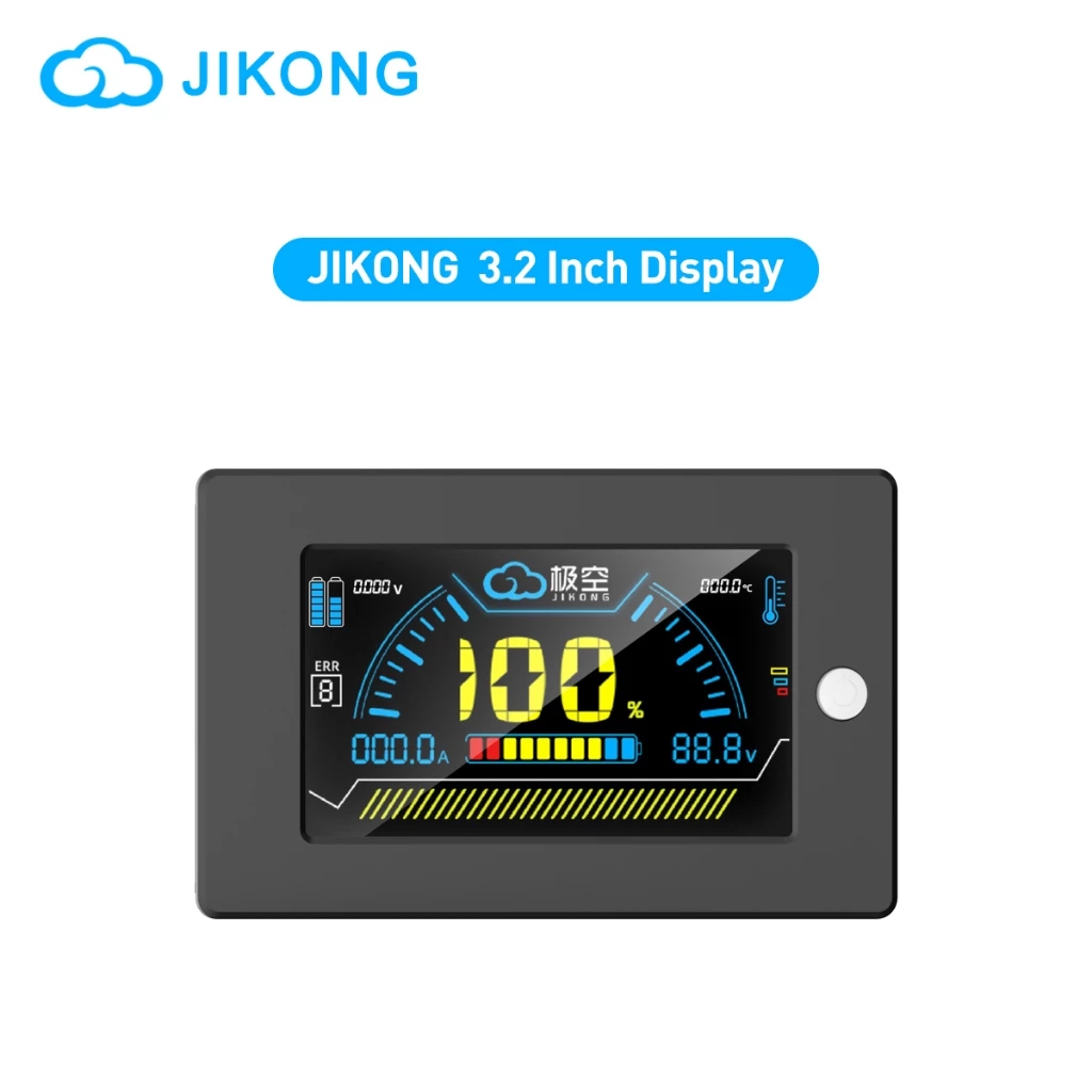 JIKONG JKBMS หน้าจอ 3.2 นิ้ว ใช้ได้กับทุกรุ่น JIKONG BMS SOC จอแสดงผล 3.2-inch LCD Display วัดโวลท์
