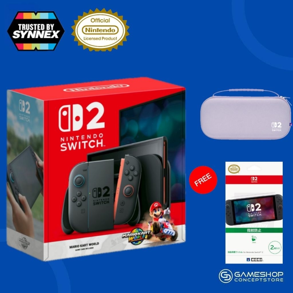 [ส่งด่วน ศูนย์ไทย Synnex 18เดือน] Nintendo Switch 2 : Nintendo Switch 2 Standard / Bundle Mario Kart World