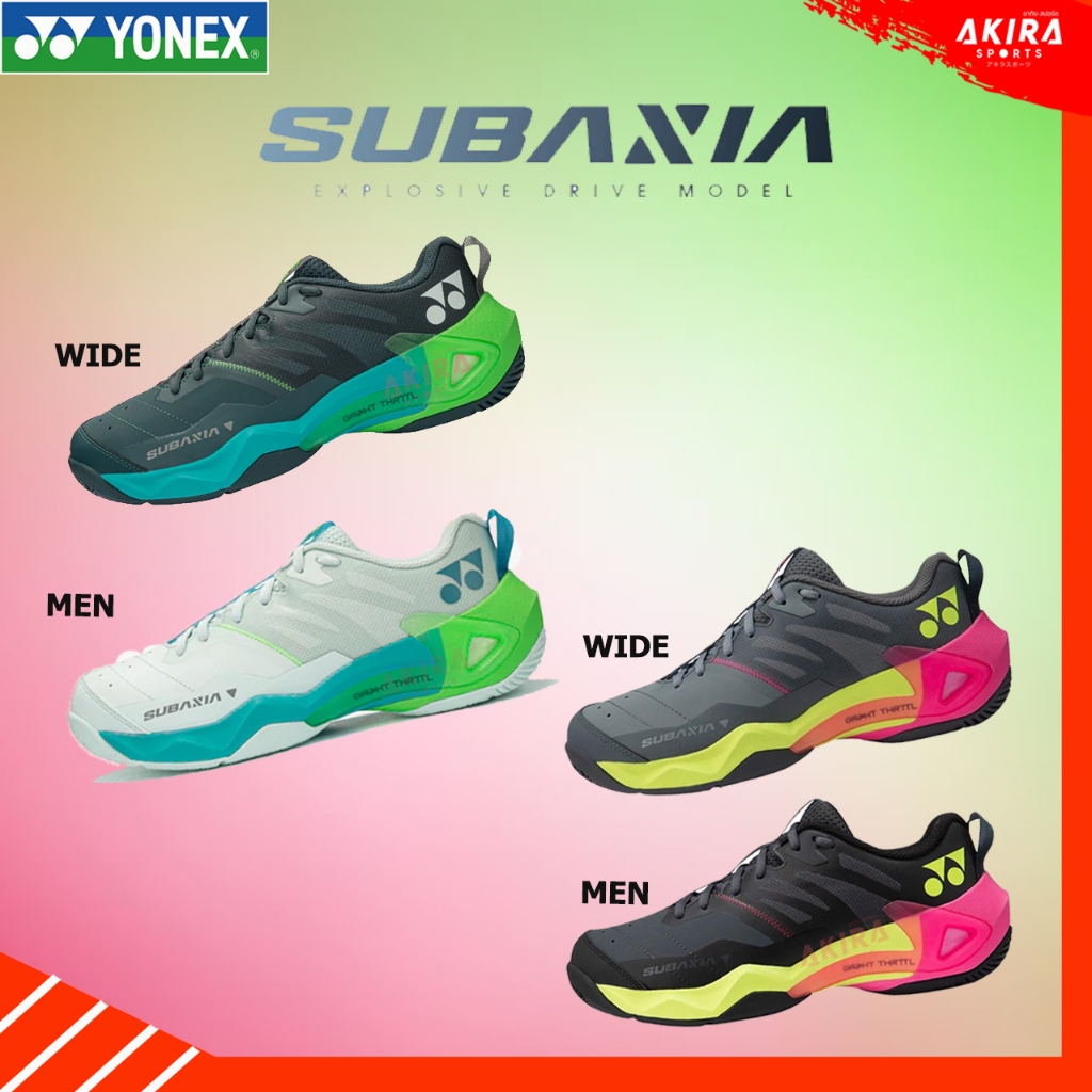 Yonex รองเท้าแบดมินตัน Subaxia GT สีใหม่ล่าสุด สินค้าของแท้จาก Yonex Thailand by Akira Badminton