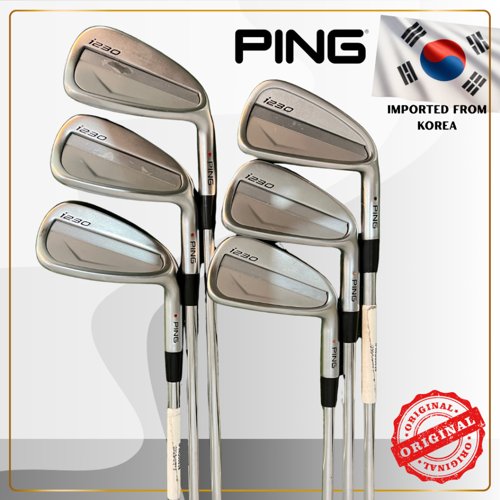 ✨(ไม้กอล์ฟมือสอง) PING i230 6 Iron- for Man  - Shaft : AMT 2.0 LITE  - Flex : R - Set : 5,6,7,8,9,W 