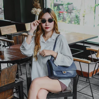 [ LoveGood ] Ciel กระเป๋าสะพาย Flap Bag หนังวัวแท้ 13" Shoulder Bag กระเป๋าผู้หญิง