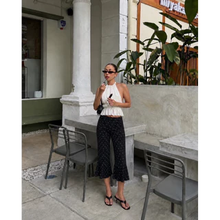 CAPRI PANTS กางเกงขา5ส่วน ผ้ายืดเยอะใส่สบาย~