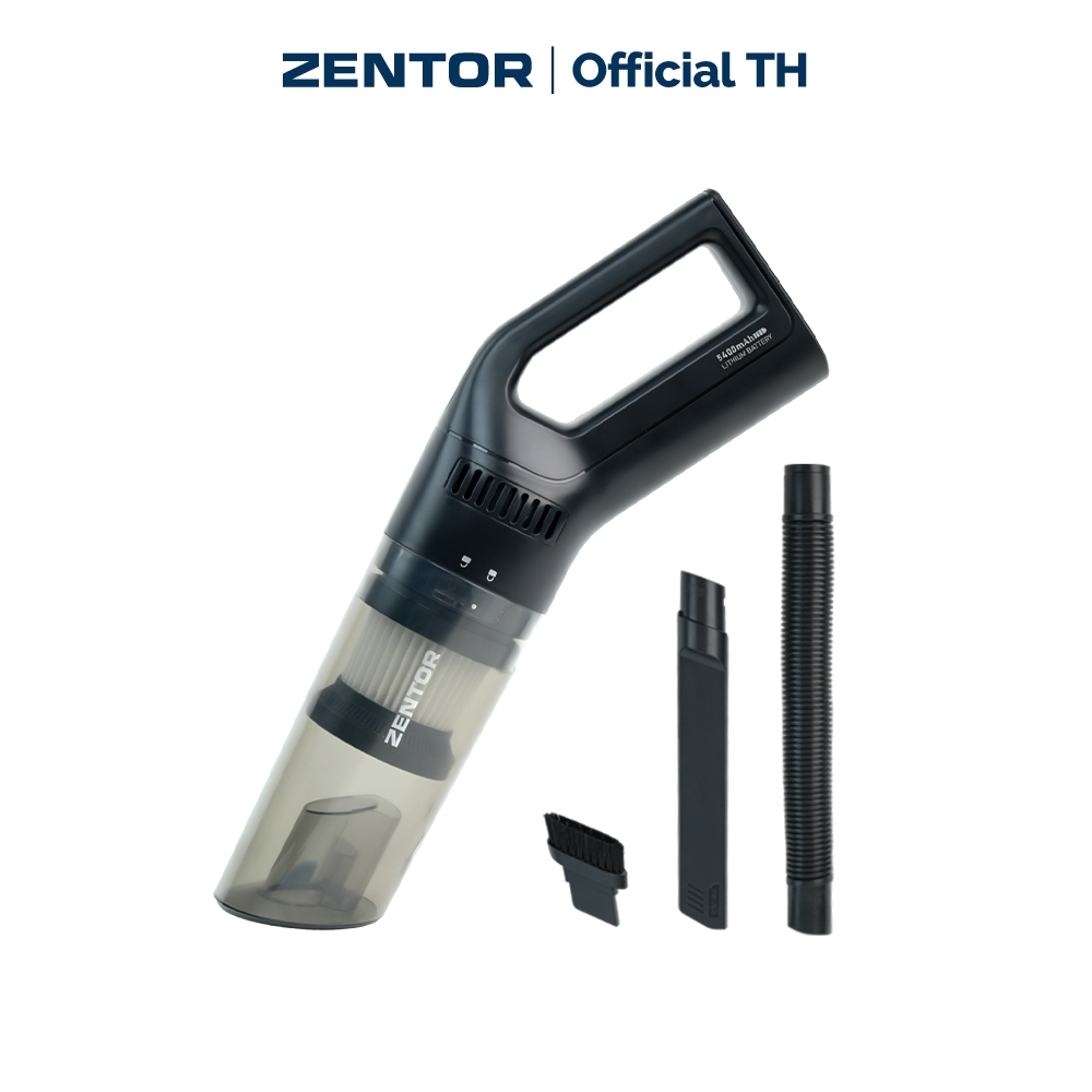 Zentor เครื่องดูดฝุ่นไร้สายเครื่องดูดฝุ่นในรถ แรงดูดสูง ใช้ได้ทั้งในบ้านและรถ พกพาง่าย Vacuum Cleaner