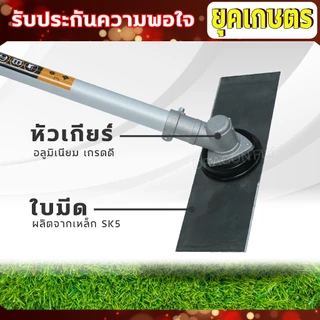 เครื่องตัดหญ้า 4 จังหวะ Dragonfly น้ำมันเบนซิน เครื่องนิ่ง ครบชุดพร้อมใช้งาน