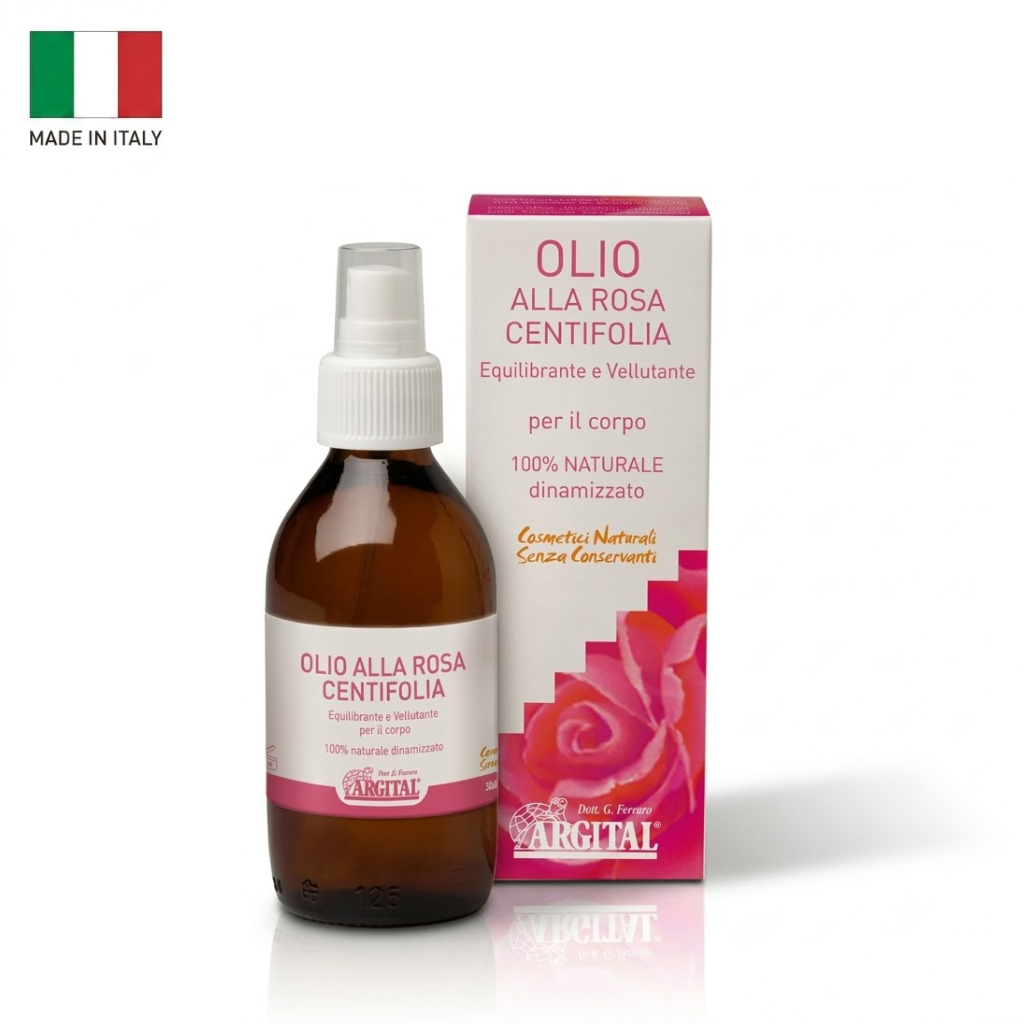 Geyer Haus ARGITAL Balancing Oil with Centifolia Rose oil ออยล์บำรุงผิว ช่วยปรับสมดุลผิว กระชับ Made in Italy