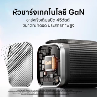 Anker Nano หัวชาร์จเร็ว USB-C 45วัตต์ รองรับ PD,PPS เทคโนโลยี GaN ตัวเล็กประสิทธิภาพสูง รับประกัน 18 เดือน