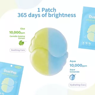 [NEW มาส์กใต้ตา] SNP Dual Pop Shine/Comfort Eye Patch 4ea