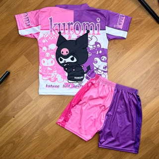 ชุดเด็กผ้าไมโคร ลายการ์ตูน Size S-M สกรีนสวยผ้ามัน 1-5 ขวบ ชุดหมูเด้ง ชุดลาบูบู้ การ์ตูนเด็ก