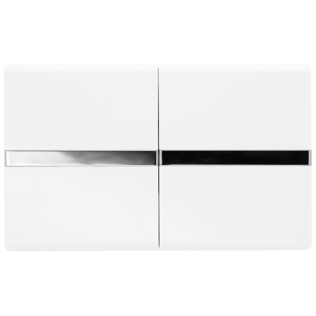 (Clearance Sale) สวิตช์ 2ช่อง 1ทาง ART DNA C6-K02A-W-N ขาว