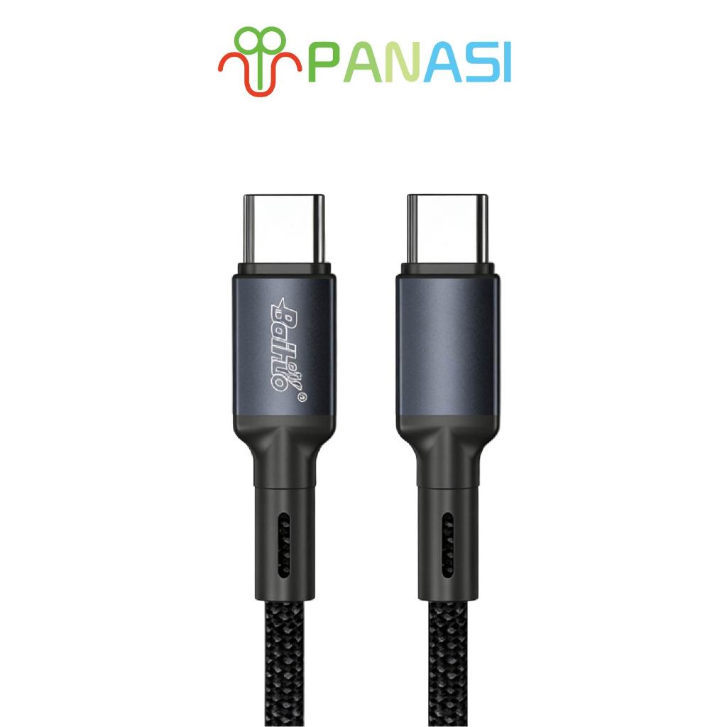 สายชาร์จ Type-C to Type-C ชาร์จเร็ว 20W/60W สายชาร์จเร็ว USB to Type-C, วัสดุถัก, ทนทาน, เชื่อถือได้ที่แข็งแกร