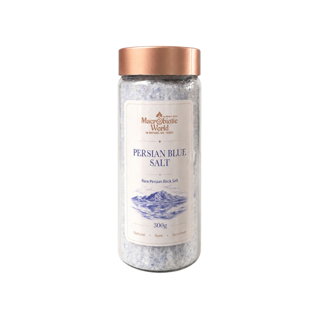 Persian Blue Salt (250g/300g/1kg) l Macrobiotic World Natural Efe l Salt
