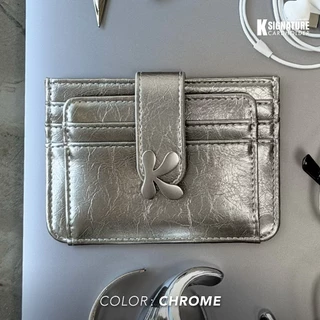 KAPPABKK "K" Signature Cardholder กระเป๋าใส่บัตร โลโก้ตัว K ดีไซน์เก๋แต่มีสไตล์