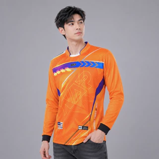 NAP21 เสื้อกีฬาแขนยาว ผ้าไมโคร ไซส์ S-7XL
