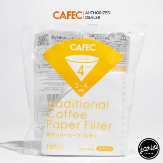 JARIO x CAFEC กระดาษกรองกาแฟ Traditional 100 แผ่น CAFEC Traditional Coffee Paper Filter 100 Sheets