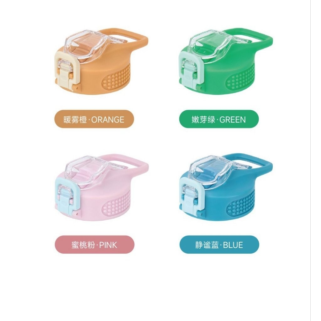 Tyeso ฝาแก้วน้ำ TS-8138 อะไหล่ฝาแก้วน้ำพร้อมหลอด PP 3 ชิ้น + แปรงล้างหลอด
