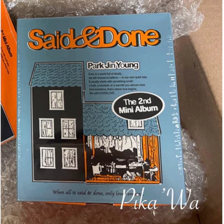 [พร้อมส่ง] (version Memory🩵) อัลบั้มจินยอง GOT7 Park Jinyoung : Said&Done