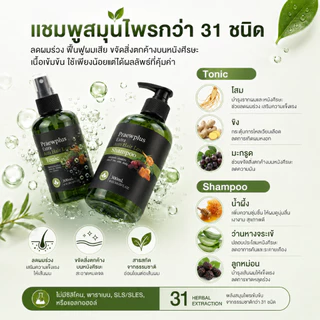 PraewPlus Hair Loss Tonic ขนาด 150 ml.โทนิค แพรวพลัส ลดผมหลุดร่วง ลดรังแค คัน สิว ผดผื่น ชะลอหงอก