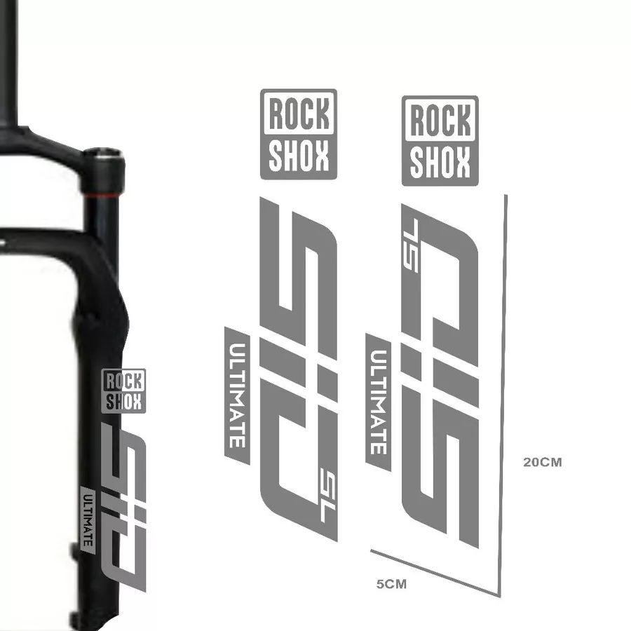 ชุดสติ๊้กเกร์ โช็ค ROCKSHOX SID