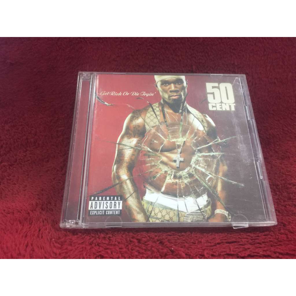 2CD 50 Cent - Get Rich or Die Tryin สภาพตามรูปปก ZA333-90