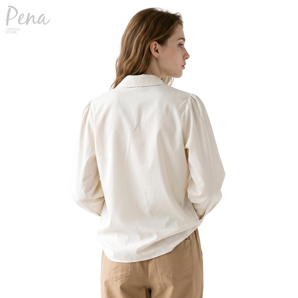 Pena House قميص بأكمام طويلة سمارت كاجوال — صورة 7