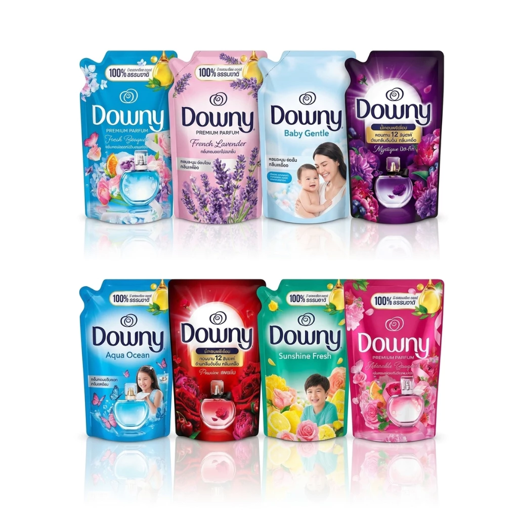 [แพ็ค 2 แถม 1] Downy ดาวน์นี่ น้ำยาปรับผ้านุ่มสูตรเข้มข้น 470 มล. x 3 ถุง