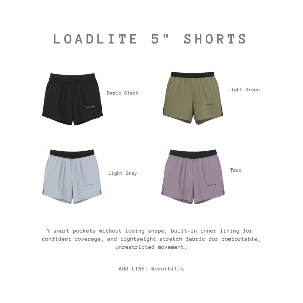 [พร้อมส่ง] LodeLite 5" Shorts Men