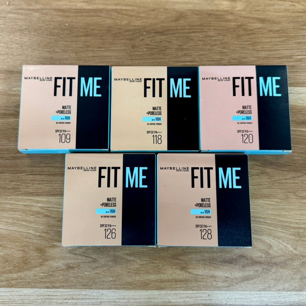 !!!ลดล้างสต็อค!!! Maybelline Fit Me Matte + Poreless Powder 6g. (หมดอายุปี2027)