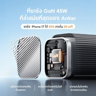 จัดส่งจากประเทศไทย PD 45W ชุดชาร์จ 20W สายชาร์จ USB-C รองรับ ใช้ได้กับหัวชาร์จ Type-C ทุกประเภท