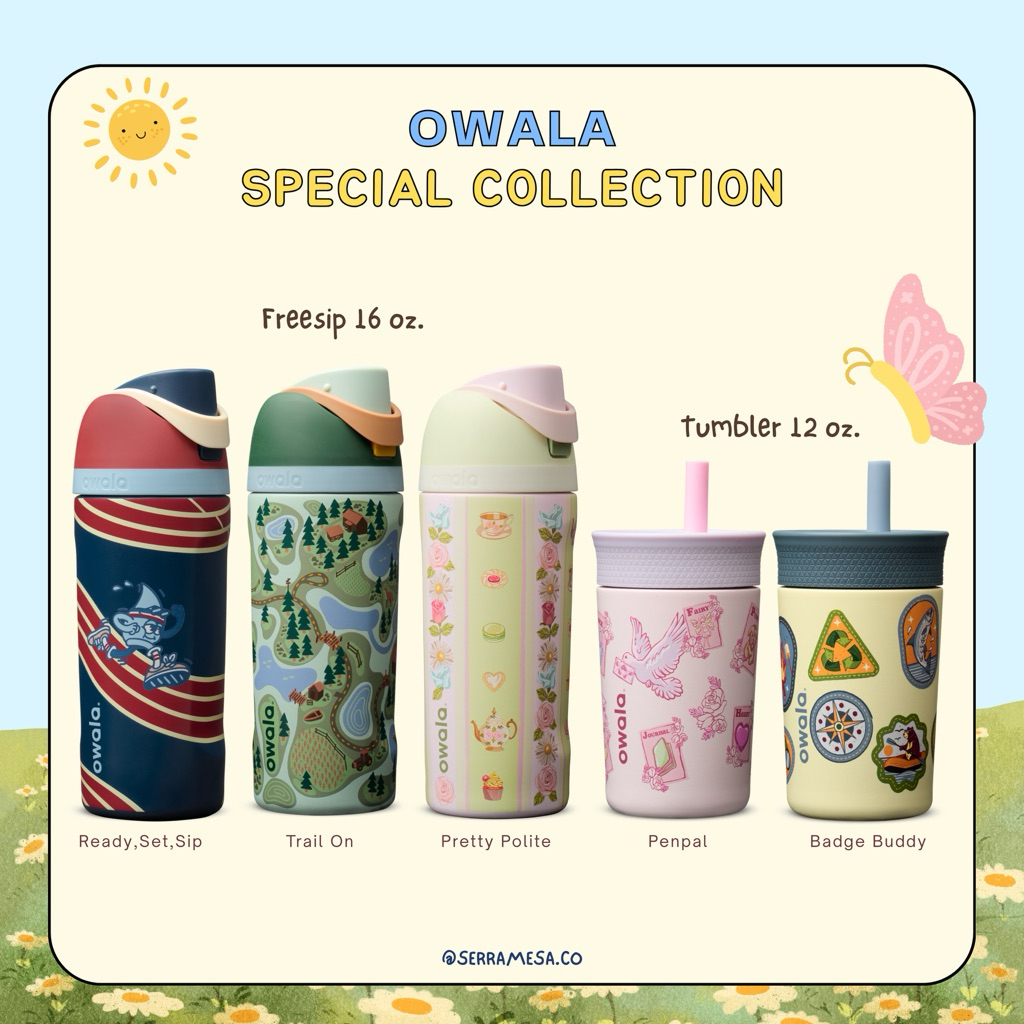 พร้อมส่งจากไมย owala new collection รุ่นใหม่น่ารักมากๆๆๆๆๆ ของแท้ 100%