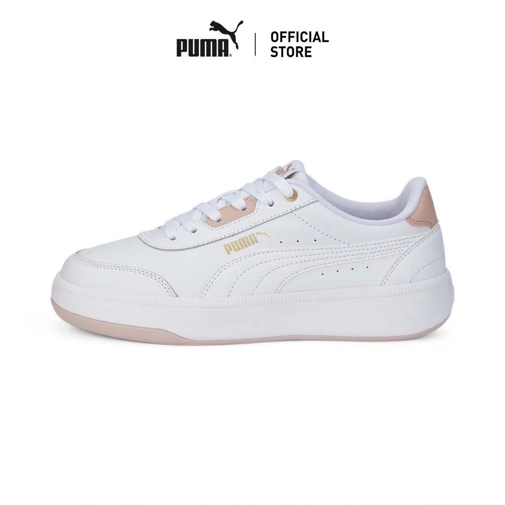 PUMA BASICS - รองเท้าผ้าใบผู้หญิง Tori สีขาว - 38302606