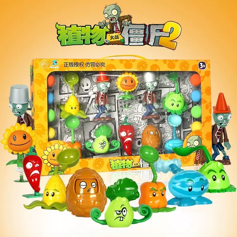 พืชปะทะซอมบี้ (Plants vs Zombies) ของเล่นเด็ก เกมปลูกพืชยิงซอมบี้สุดมัน หลากหลายเเบบ