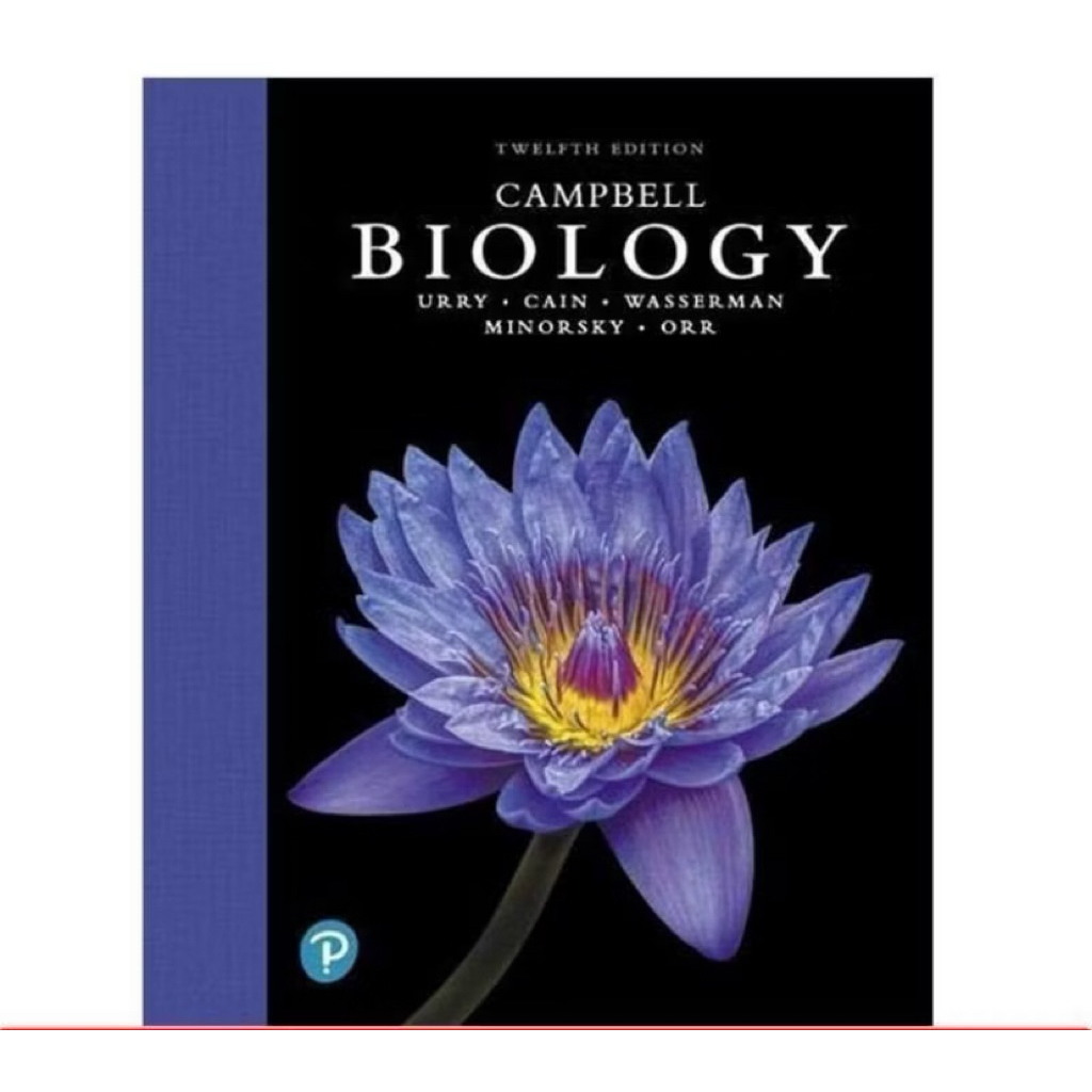 Campbell Biology Textbook คัมเบล ไบโอโลยี [ปกรุ่นแท้ ชัดที่สุดในตลาด] ชีววิทยาชั้นโลก |
