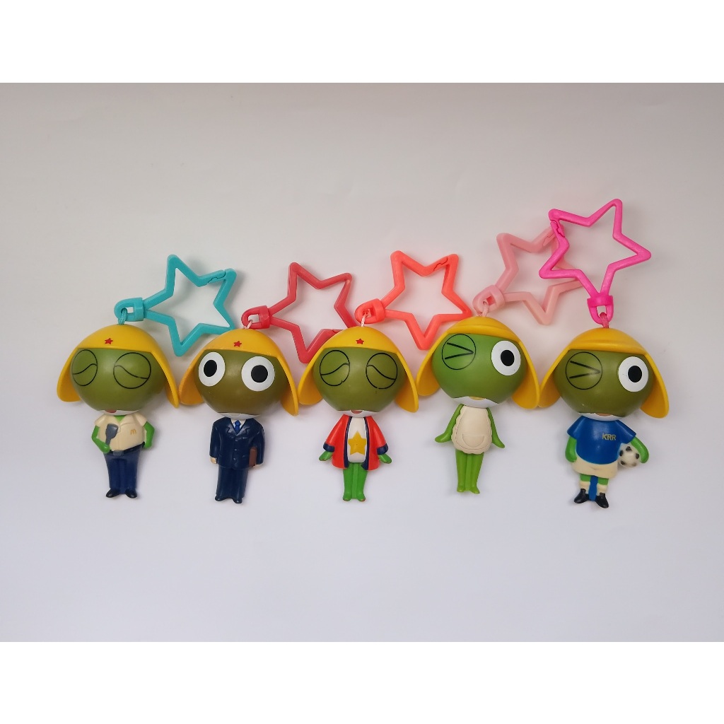 🐸 [ของสะสม] พวงกุญแจ Keroro & Tamama - McDonald's Happy Meal 2007