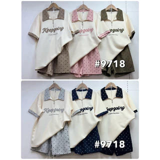 สินค้าแบบใหม่ ชุดเซท 2 ชิ้น Be Chic เสื้อโอเวอร์ไซส์ + กางเกงขาสั้น ผ้าเนื้อดีงานสวย ชุดใส่เที่ยว