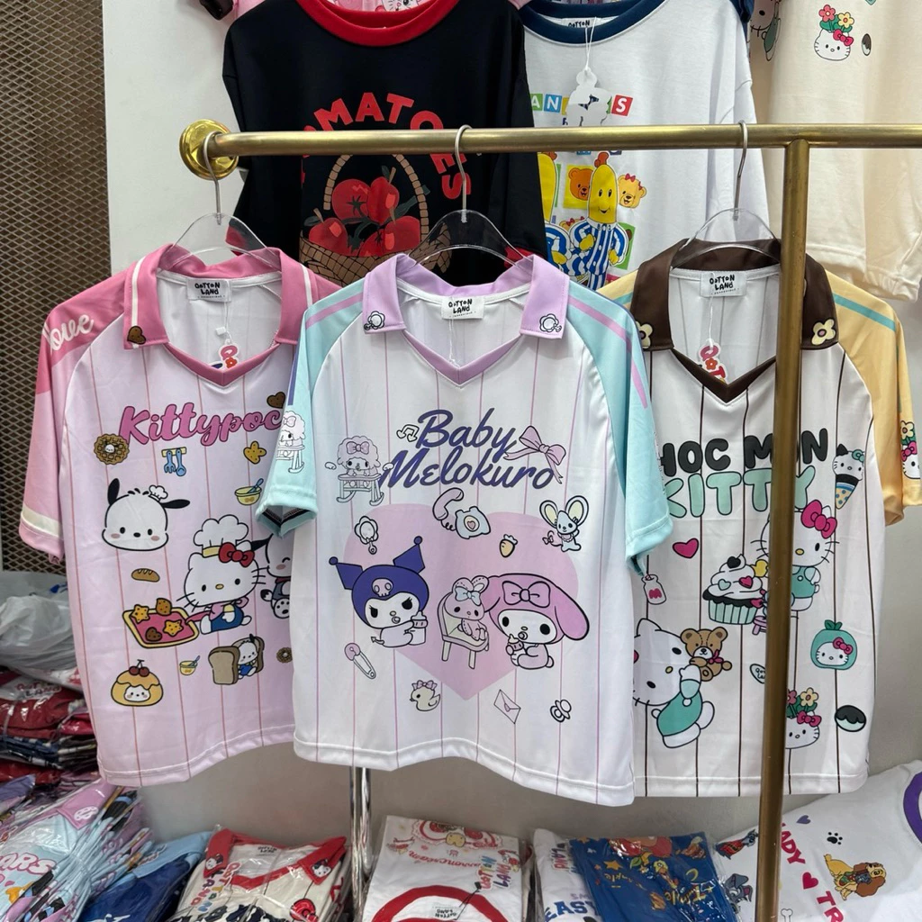 เสื้อครอป อก 38“ jersey QL รวมลาย