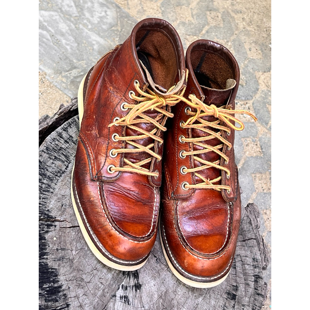 Red wing 875 แท้มือ2 Moc toe 6E ความยาวเท้า 24cm Oro Legacy