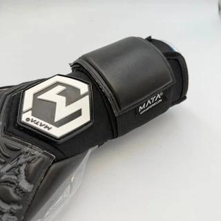 ถุงมือผู้รักษาประตู MATASPORT รุ่นท็อป Pro3Elite Black out สีดำ-โฟมดำ