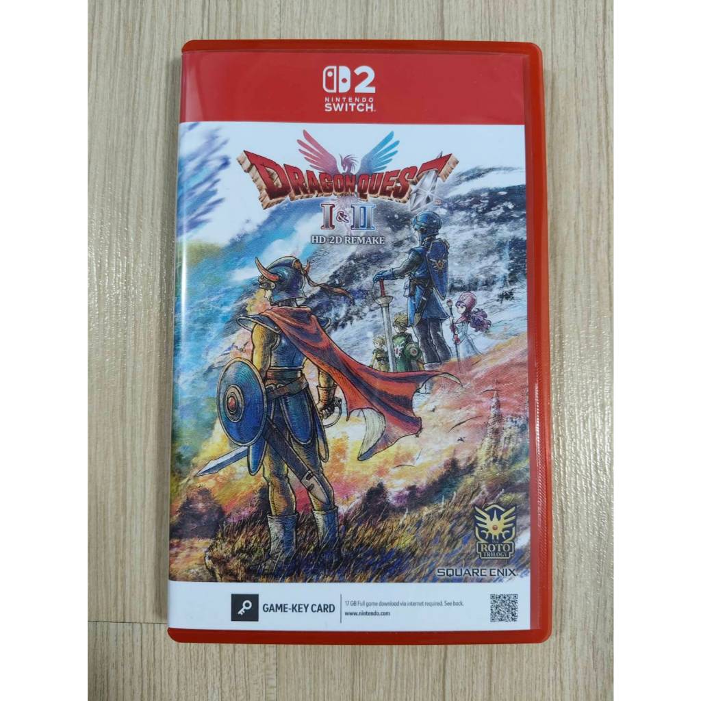 ( DAY1 DLC ) มือสอง NS2 Dragon Quest DQ I & II 1 & 2 HD-2D Remake ปก ASIA (JPN) Eng มีโค้ด Nintendo 