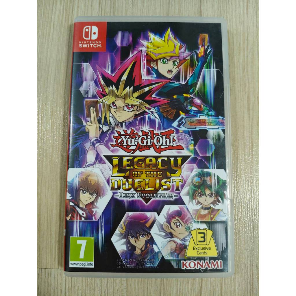 มือสอง NS Nintendo Switch Yu-Gi-Oh! Legacy of the Duelist Link Evolution ปก EU เล่น Eng ได้ Yugioh