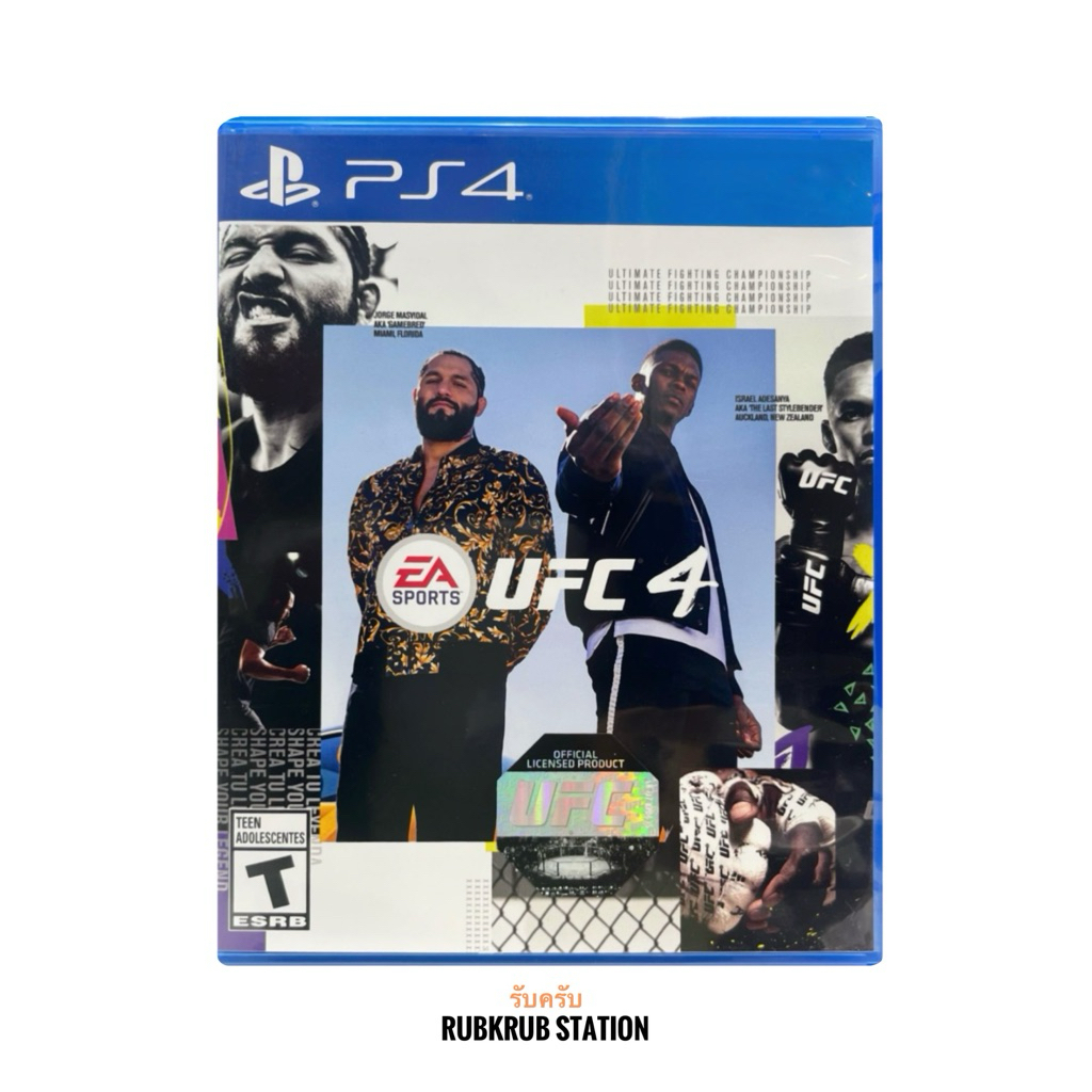 แผ่น Ps4 UFC4 ⠀ ⠀ ⠀ ⠀