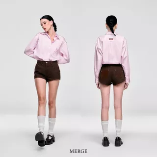 Merge Official - Rayleigh Denim Shorts (พร้อมส่ง)