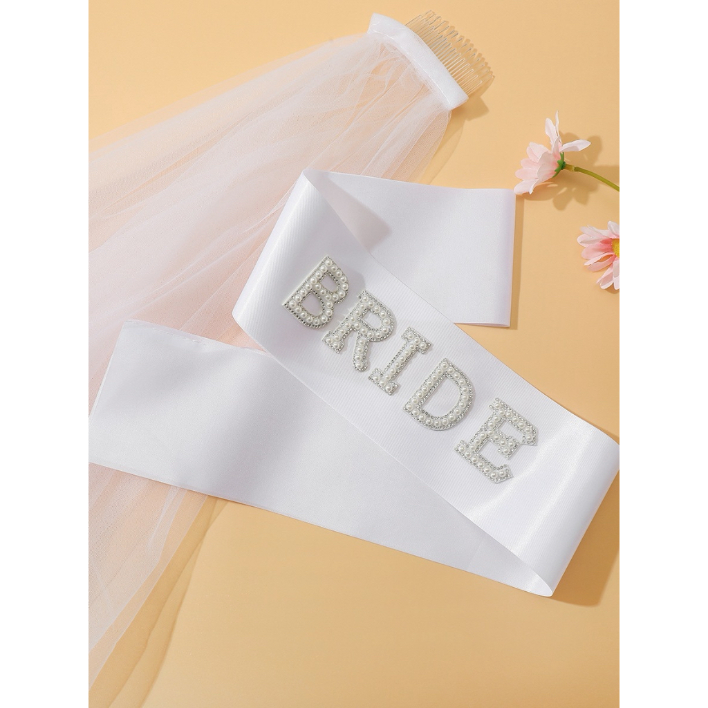 พร้อมส่งจากไทย🇹🇭 ที่คาดผม Bride To Be 79 บาท น่ารักงานปาร์ตี้ห้ามพลาด
