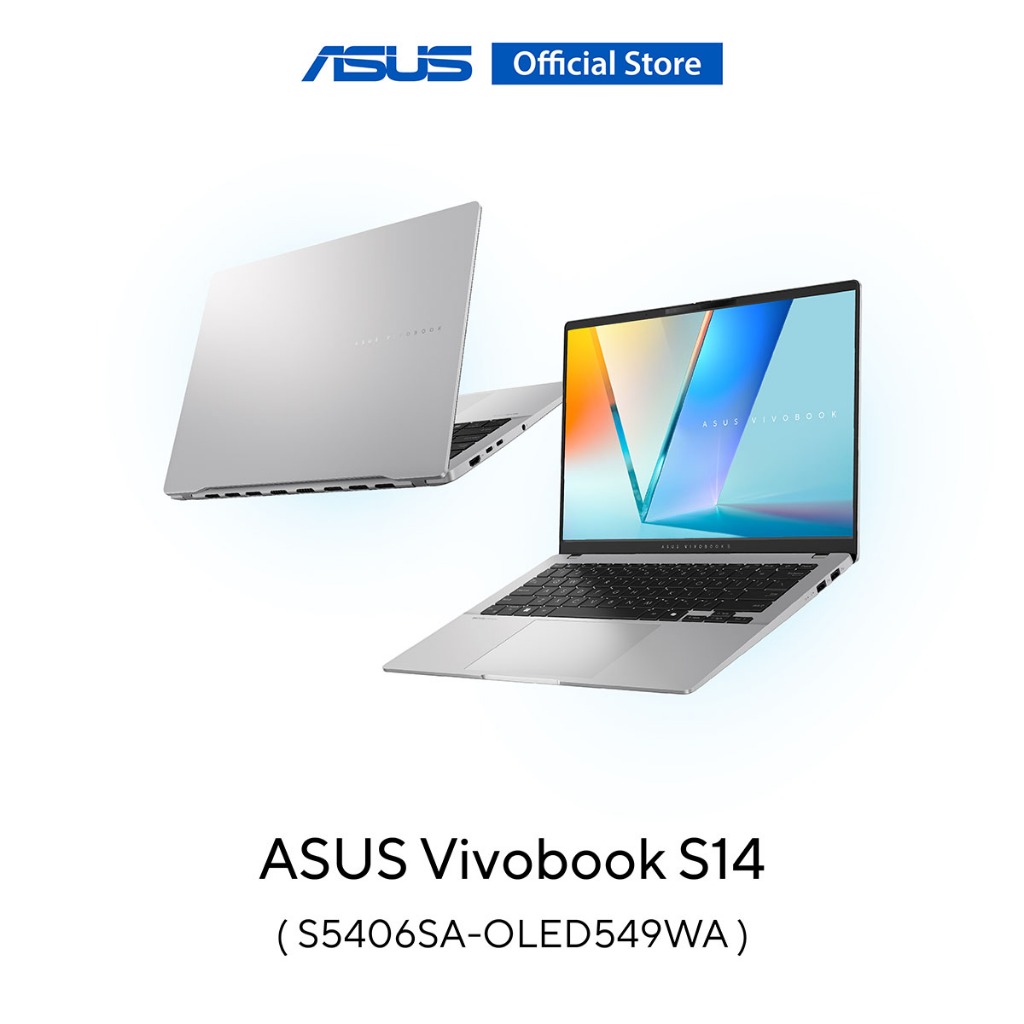 ASUS Vivobook S14 (S5406SA-OLED549WA) 14" WUXGA (1920x1200) OLED, U5-226V, 16GB, 512GB SSD, W11